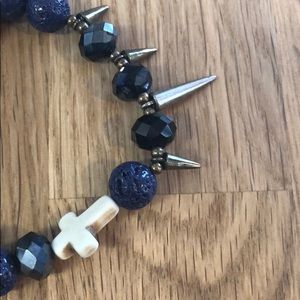 Jewelry - Blue skull bracelet Jewelry - Blue skull bracelet